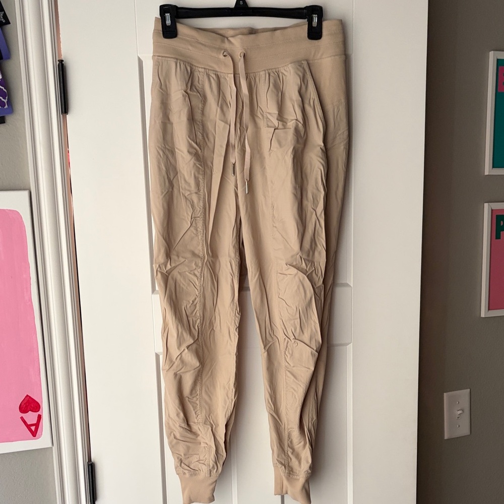 lululemon athletica Tan Track Pants
